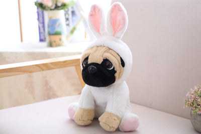 Pug puppy plush toy