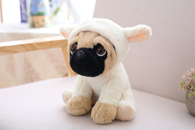 Pug puppy plush toy