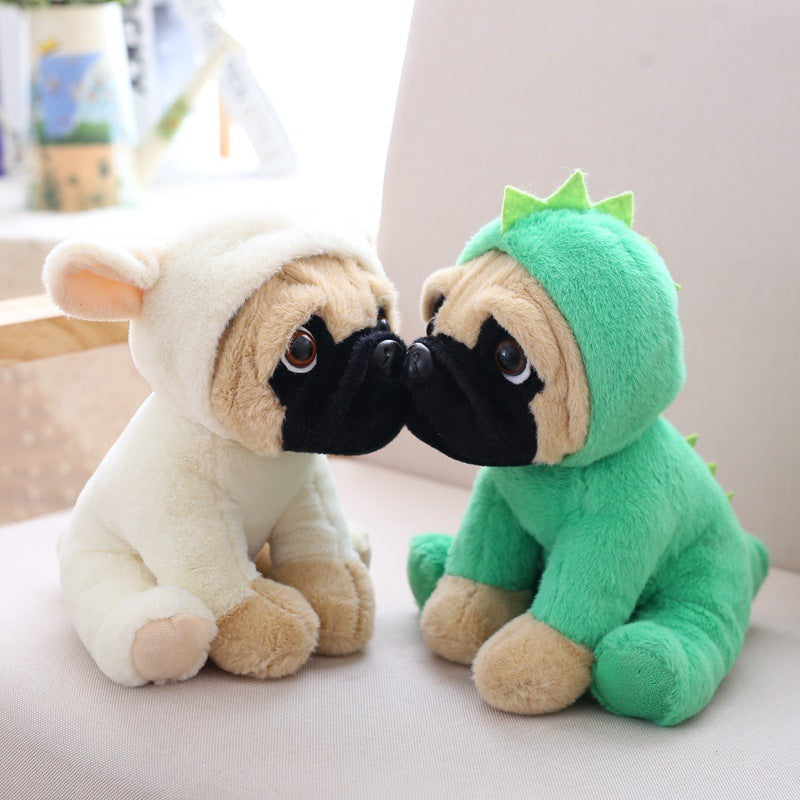 Pug puppy plush toy